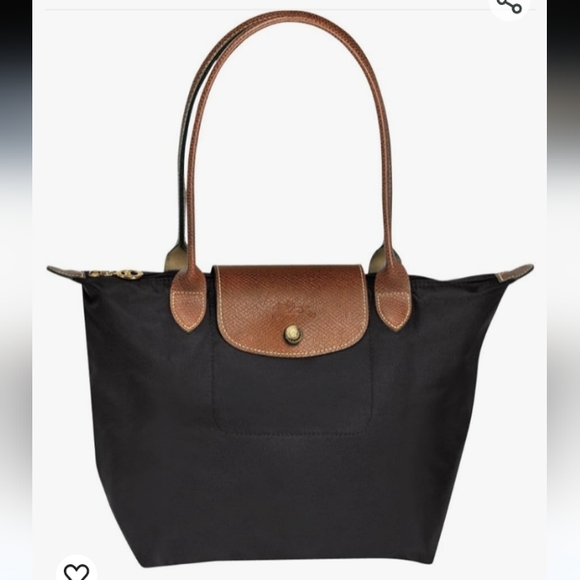 Longchamp Handbags - Longchamp Women's Le Pliage Nylon Shopping  Tote, Shoulder Bag, Small, Black